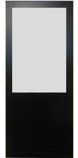 GD MENUISERIES - Porte Coulissante Athena Noir H204 x L93 cm - large