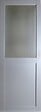 GD MENUISERIES - Porte Coulissante Athena Gris Clair Vitrée H204 x L73 cm - vignette