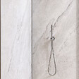 AURLANE - Pack 3 Panneaux Muraux Pierre Artic Storm 90+120+90 Hauteur 250 cm - Profilés Chrome - STONE'IT - vignette