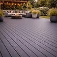 MCCOVER - Plot réglable 18 à 30 mm pour terrasse bois et composite - support lambourde extérieur, pose facile Noir - vignette