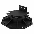 MCCOVER - Plot réglable 30 à 60 mm pour terrasse bois et composite - support lambourde Noir - vignette
