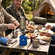 KEMPER - Réchaud à gaz 2200W Coque Acier + 4 cartouches de gaz 190g - Réchaud de camping portable & Léger KEMPER - vignette