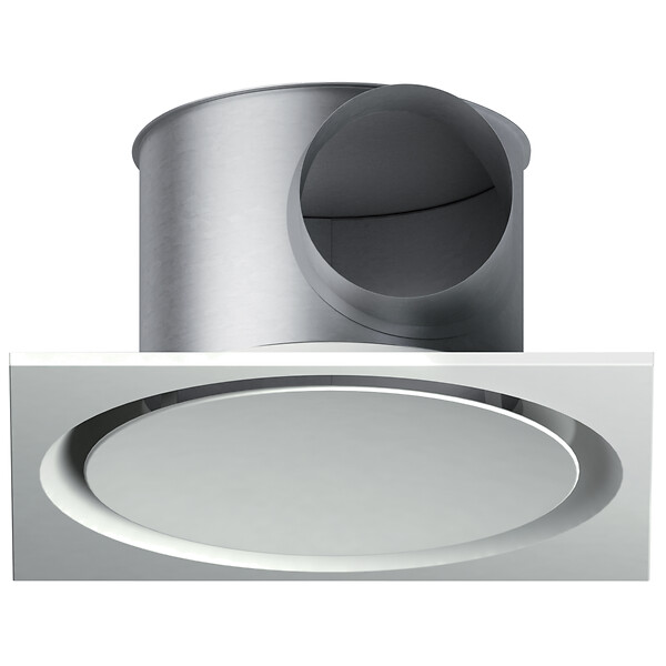 ALDES - Série Twisted 850 - acier - Diffuseur de soufflage Plénum inclus Twisted 850. 600 x 600 mm(Gamme standard) - large