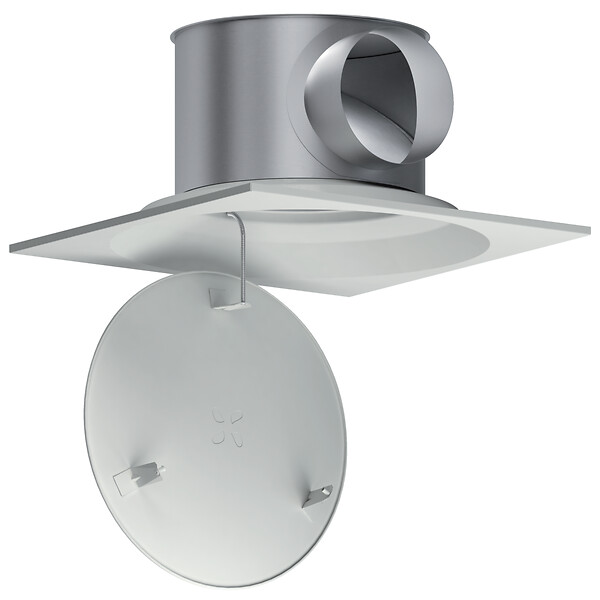 ALDES - Série Twisted 850 - acier - Diffuseur de soufflage Plénum inclus Twisted 850. 600 x 600 mm(Gamme standard) - large