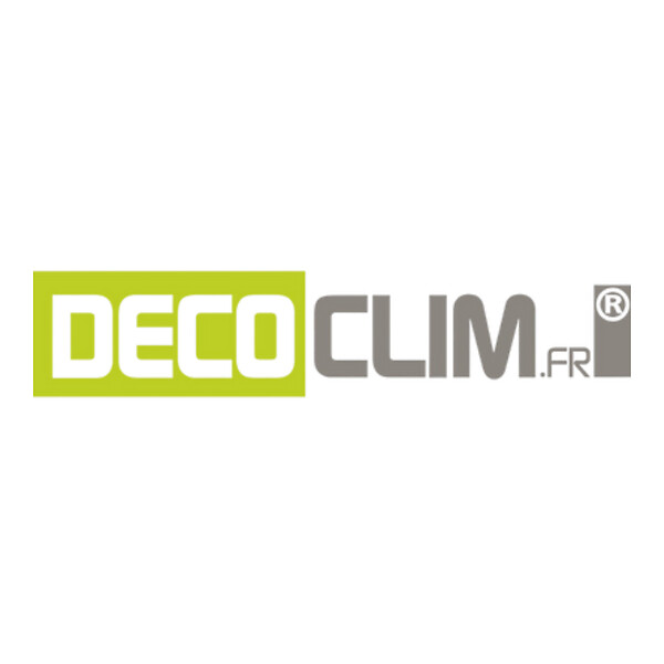 DECOCLIM - Face dos pour cache en aluminium blanc crème taille M - DECOCLIM - 23AM9001-DOS - large