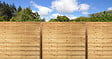 DEBARGE - Écran alterné droit en pin - Vert - 1.80x1.80m - vignette