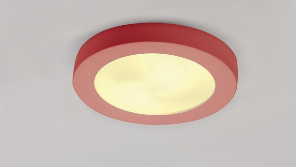 SLV - PLASTRA 105 E27, plafonnier rond, plâtre blanc, max. 2x 25W - large