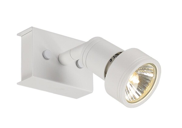 SLV - PURI 1 plafonnier, blanc mat, GU10, max. 50W, anneau déco inclus - large