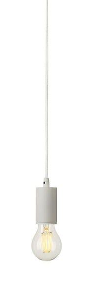 SLV - FITU E27 suspension, ronde, blanc, max. 60W, câble nu de 5m - large