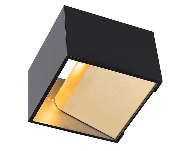 SLV - LOGS IN, applique, noir laiton, LED 12W 2000K-3000K Dim to Warm - large