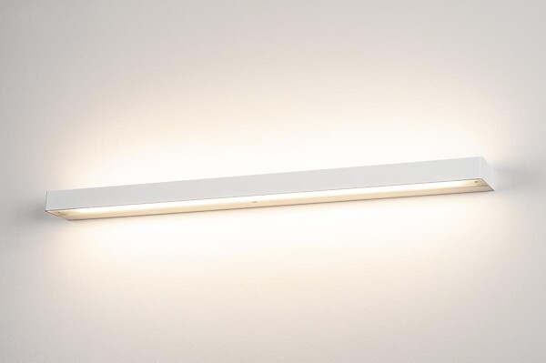 SLV - SEDO 21 LED, applique, carrée, blanc, verre satiné, 22W, 3000K - large
