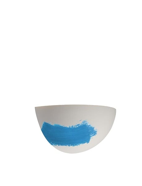 SLV - PLASTRA 101 E14, applique, arrondie, plâtre blanc, max. 11W - large