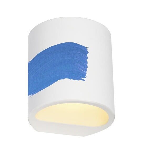 SLV - PLASTRA 104, applique, plâtre blanc, G9, max. 42W - large
