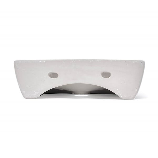 SWISS AQUA TECHNOLOGIES - Lavabo suspendu 43 x 30 x 13 cm – sans trop-plein – blanc – SAT Brevis (SATBRE4330R) - large