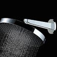 SWISS AQUA TECHNOLOGIES - Douche de tête 1 jet ronde, diamètre 30 cm, noir mat (SATBSHS81C) - vignette