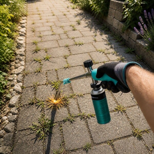 KZ GARDEN - Désherbeur thermique Brule Herbes Allumage piezo KZ GARDEN - large