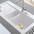 VILLEROY ET BOCH - Cache bonde evier  Or - vignette