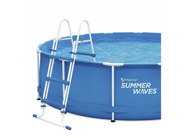 HABITAT ET JARDIN - Piscine tubulaire ronde "Annie" – 4,57 x 4,57 x 0,84 m - Bleu - large