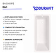 DURAVIT - Baignoire droite 180 X 80 Duravit No.1 - vignette