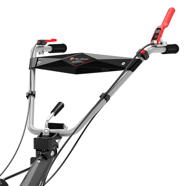 LAMBORGHINI - Motoculteur thermique 7CV 4T 202Cm3 Silencieux et sans vibrations Jeux de fraises + 2 disques Lamborghini - large