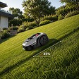 BY TONINO - Robot Tondeuse Sans fil 500m2 Installation facile 3 lames Mulching Coupe Ø18cm 45% Retour à la base Autonome LAMBORGHINI - vignette