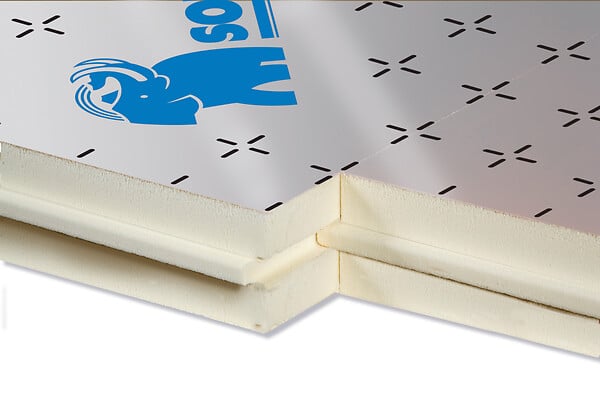 SOPREMA - Panneau isolant polyuréthane ALU - L.120xl.60xEp.8cm - large