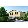 ALTANKA - Abri de jardin en bois - 30m2 - 6x5m - Ep. 40mm - Couleur: naturel - DOM748 - vignette