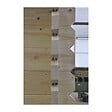 ALTANKA - Abri de jardin en bois - 25m2 - 5x5m - Ep. 40mm - Couleur: naturel - DOM612 - vignette
