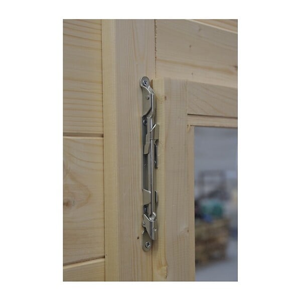 ALTANKA - Abri de jardin en bois - 25m2 - 5x5m - Ep. 40mm - Couleur: naturel - DOM612 - large