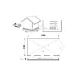 ALTANKA - Garage en bois - 21m2 - 3.5x6m - imprégné - Ep. 28mm - couleur: marron - GAR20 - vignette
