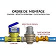 SOCLA - Réducteur de pression Desbordes Socla 11BIS FF pré-réglé 3bar bronze - vignette
