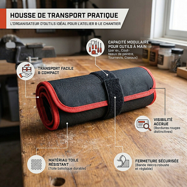 L'OUTIL PARFAIT - Trousse plaquiste alu-choc - OUTIL PARFAIT - 2433000 - large