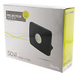 ELEXITY - Projecteur mural LED étanche IP65 4000Lm 50W Noir - vignette