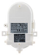 ELEXITY - Plafonnier ovale avec grille - Blanc - IP44 - vignette