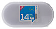 ELEXITY - Hublot LED extérieur ovale - Plastique - 980lm - vignette