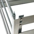 TIMBELA - Module d’extension pour le composteur Timbela M800 - 91 x 91 x H85 cm / 704L - Composteur De Jardin En Métal - Bac à compost M800A - vignette