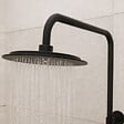 AURLANE - Colonne de douche Mécanique finition Noire Mate - 133x28x52 cm - MOLLY BLACK - vignette
