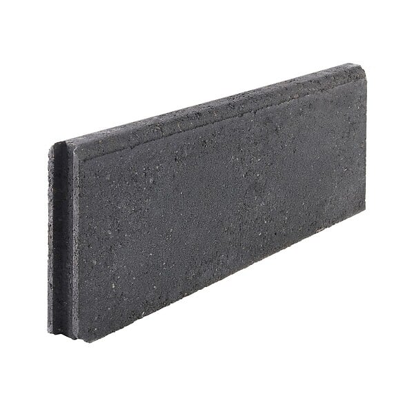 NEXTERIA - Bordure lisse emboitement - Anthracite - 20x50cm Ep.5cm - large