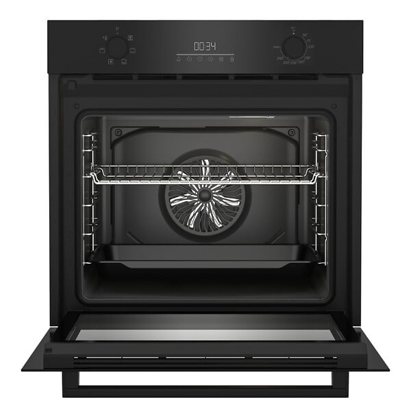 BEKO - Four encastrable 72L-60cm, chaleur tournante AeroPerfect, 6 fonctions cuisson, booster, écran tactile LED, sécurité enfant - large