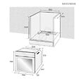 BEKO - Four encastrable 72L-60cm, chaleur tournante AeroPerfect, 6 fonctions cuisson, booster, écran tactile LED, sécurité enfant - vignette
