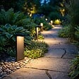 LUMISKY - Borne solaire noire en aluminium ALA MINI H40cm - vignette