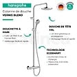 HANSGROHE - Colonne de douche thermostatique Vernis Blend 200 Green chromé - vignette