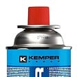 KEMPER - Pack 12 Cartouches Gaz Butane 390 ml 227 g Valve Sécurité pour Réchaud Portable Chalumeau Lampe à Gaz KEMPER - vignette