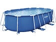 HABITAT ET JARDIN - Piscine tubulaire Ovale "Tina" - 4,88 x 3,05 x 1,07 m - vignette