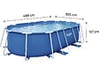 HABITAT ET JARDIN - Piscine tubulaire Ovale "Tina" - 4,88 x 3,05 x 1,07 m - vignette