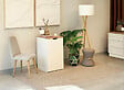 HABITAT ET JARDIN - Bureau en bois "Modulo" - 97 x 47 x 75 cm - Beige - vignette