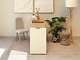 HABITAT ET JARDIN - Bureau en bois "Modulo" - 97 x 47 x 75 cm - Beige - vignette