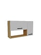 HABITAT ET JARDIN - Buffet en bois "Akasya" - 90 x 24 x 52 cm - Blanc - vignette