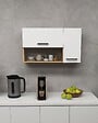 HABITAT ET JARDIN - Buffet en bois "Akasya" - 90 x 24 x 52 cm - Blanc - vignette
