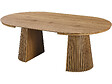 HABITAT ET JARDIN - Table à manger extensible en bois "Sylva" - 120/200 cm - 4 à 8 places - Marron - vignette